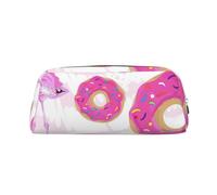 sttung Flamingo and Donuts Print Stylish Makeup Storage Bag Multifunctional Portable Travel Storage Bag