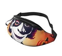 sttung Happy Halloween Print All-in-One Waist Pack for Hiking,Travel and Running Enthusiasts
