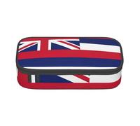 sttung Hawaii Flag Print Eyebrow Pencil Cosmetic Storage Bag with Multiple Compartments for Travel