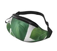 sttung Herb Plant Leaf Print All-in-One Waist Pack for Hiking,Travel and Running Enthusiasts