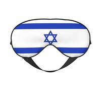 sttung Israeli Flag Print Travel - Friendly Sleep Soft Eye Mask: Compact, Lightweight, Adjustable Strap