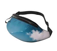 sttung Landscape with Mountains Print All-in-One Waist Pack for Hiking,Travel and Running Enthusiasts