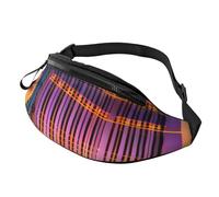 sttung Las Vegas Sunset Print All-in-One Waist Pack for Hiking,Travel and Running Enthusiasts