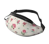 sttung Lovely Sweet Red Cherry Print All-in-One Waist Pack for Hiking,Travel and Running Enthusiasts