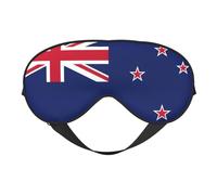 sttung New Zealand Flag Print Travel - Friendly Sleep Soft Eye Mask: Compact, Lightweight, Adjustable Strap