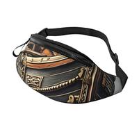sttung Old Viking Boats Print All-in-One Waist Pack for Hiking,Travel and Running Enthusiasts