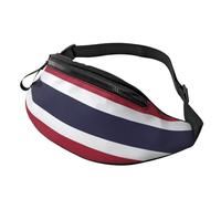 sttung Thailand Flag Print All-in-One Waist Pack for Hiking,Travel and Running Enthusiasts