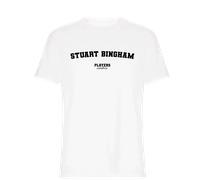 Stuart Bingham Men's T-Shirt - White / L