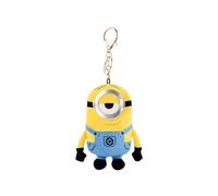 (Stuart) Despicable Keychain Me Cute Cartoon Girl Kid Backpack Ornament Toy Hanging Plush