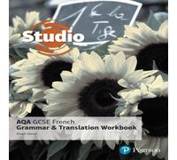 Stuart Glover Studio AQA GCSE French Grammar & Translation Workbook Paperback Stuart Glover Multicolor