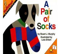 Stuart J. Murphy Pair of Socks Paperback Book Stuart J. Murphy Multicolor