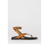 STUART WEITZMAN Mary Kate Python Print Leather Sandal - Size: 38½ - female