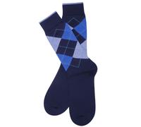Stuarts London Brian Oak Argyle Socks - Blue O/S O/S