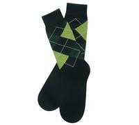 Stuarts London Brian Oak Argyle Socks - Green O/S O/S