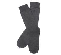 Stuarts London Brian Oak Plain Socks - Grey Charcoal O/S O/S