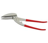 Stubai 269011NR "Nirolook" Pelican Pattern Snips with PVC Insulation, Silver/Red, 350 mm
