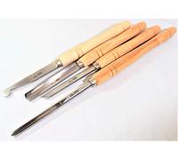 Stubai Turning Gouge Set 4 PC S700002 Chisel Knife Turning Tool IN Case