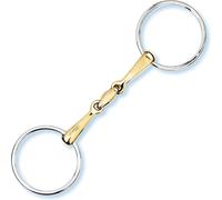 Stubben Double Broken Sweet Copper Loose Ring Snaffle