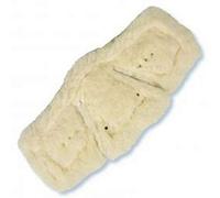 Stubben Equi-Soft Girth Insert Grey Black Sheepskin