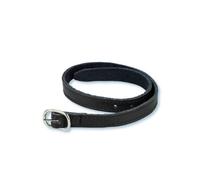 STUBBEN LEATHER, DOUBLE SEWED, SPURS STRAPS, 45 CM BLACK (1PC)