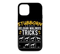 STUBBORN BELGIAN MALINOIS TRICKS Funny Dog Training Humor Case for iPhone 12/12 Pro
