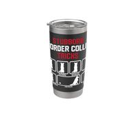 Stubborn Border Collie Tricks Stainless Steel Insulated Tumbler