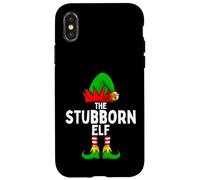 Stubborn Elf Matching Family Christmas Case for iPhone X/XS