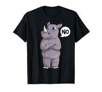 Stubborn Rhino Lover Rhinos Women Kids Girls T-Shirt