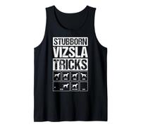 Stubborn Vizsla Tricks Funny Dog Training Commands Tank Top