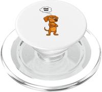 Stubborn Wire-Haired Dachshund apparel Dachshund Dog Funny PopSockets PopGrip for MagSafe