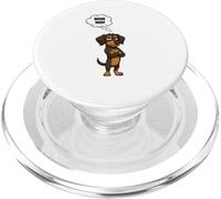 Stubborn Wire-Haired Dachshund apparel Dachshund Dog Funny PopSockets PopGrip for MagSafe
