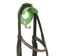 Stubbs Bridle Rack Single S20 Green (One Size)