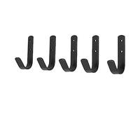 Stubbs General Purpose Hook Set Of 5 Black - Black, Regular