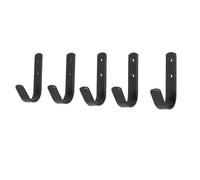 Stubbs General Purpose Hook Set (Pack Of 5) in Black Stubbs Black