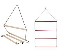 Stubbs Hanging Blanket Rack - Red Stubbyfine