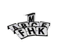 Stubbs Hook On Markers White/black (Small Set)