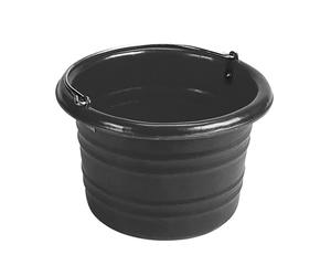 Stubbs Jumbo Sized Feed/Water Bucket - Black