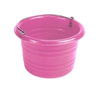 Stubbs Jumbo Water/feed Bucket With Handle Pink (25 Litres)