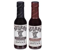 Stubb's Liquid Smoke 5oz Variety Pack, Mesquite & Hickory, Gluten Free, Pack of 2