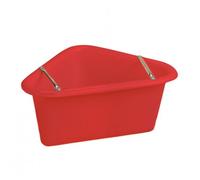 Stubbs Plastic Corner Manger - Red