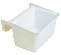 Stubbs Polyethylene Portable Manger - White