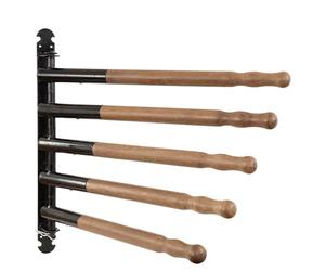 Stubbs S9377 Retro Numnah Hangers (One Size) (Black/Brown)