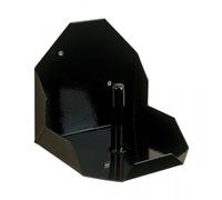 Stubbs Unisex's Black Round Salt Lick Holder, Regular