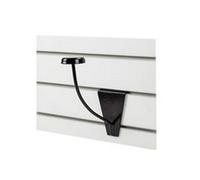 Stubbs Slat-Wall Hat Rack in Black Stubbs Black