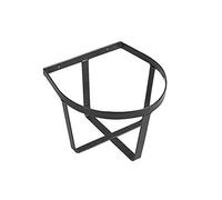 Stubbs Wall Bucket Holder - Black - Light Wall Fixing