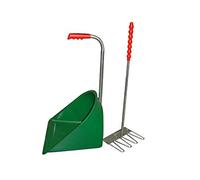 Stubbs Unisex's Green Stable Mate Manure Collector with Rake, Regular