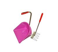 Stubbs Unisex's Pink Stable Mate Manure Collector with Rake, Regular