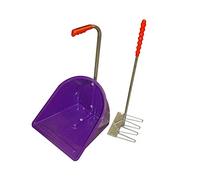 Stubbs Unisex's Purple Stable Mate Manure Collector with Rake, Regular