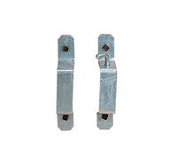 Stubbs Unisex's Slip Rail Bracket Set S122, Clear, Regular