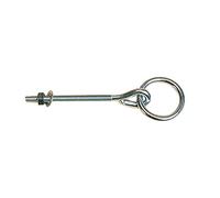 Stubbs Unisex's Tie Ring Short Shank S30s, Clear, Regular